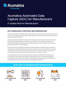 Acumatica - Automated-Data-Capture-Manufacturers