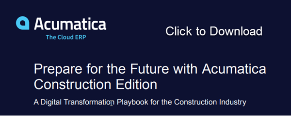 Construction Accounting Software Playbook
