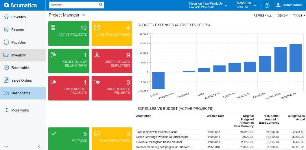 Project-Accounting_Dashboard