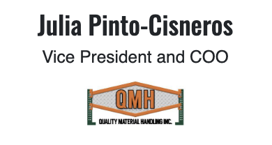 Julia Pinto-Cisneros Vice President and COO