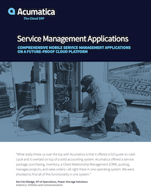 Service Management Applications