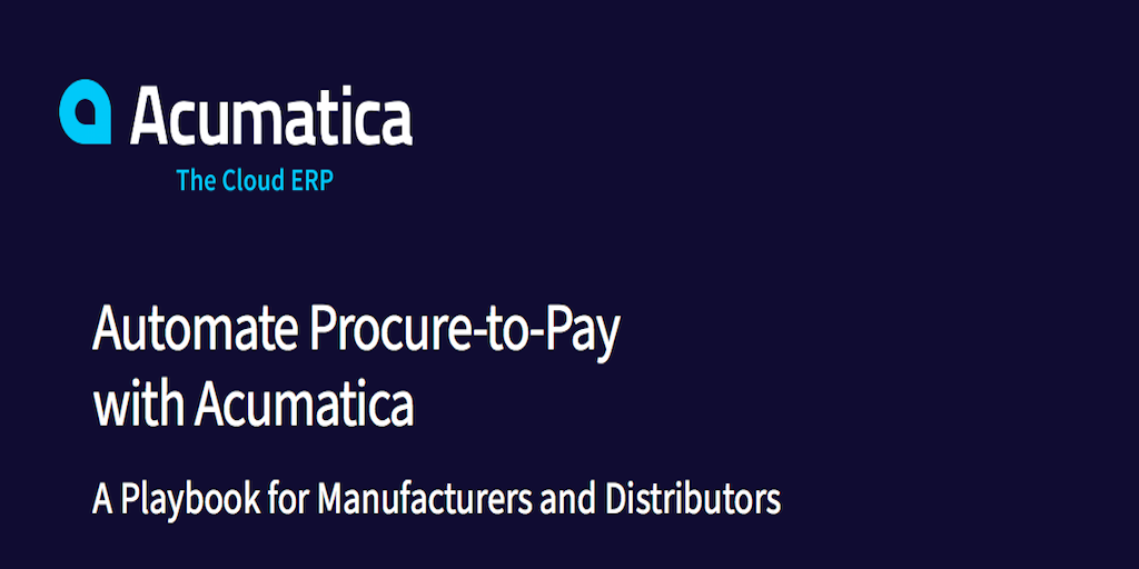 Acumatica Procure-to-Pay