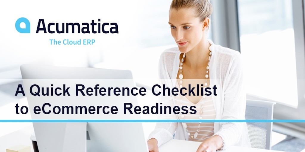 Acumatica-eCommerce Checklist
