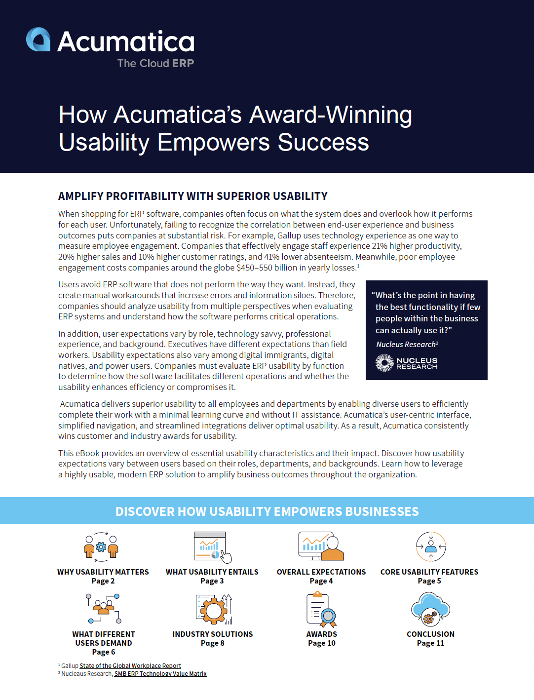 How Acumatica's Award Winning Usability Empowers Success