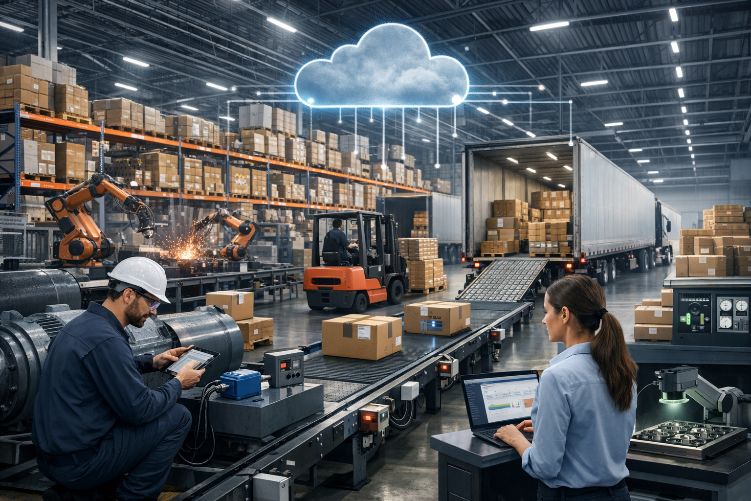 IIoT and ERP Software for Manufacturing Industry: A Solid ROI Roadmap