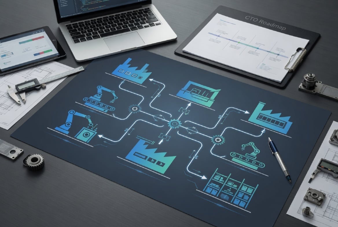 System Integrations for AI Adoption in Manufacturing: A CTO’s Roadmap